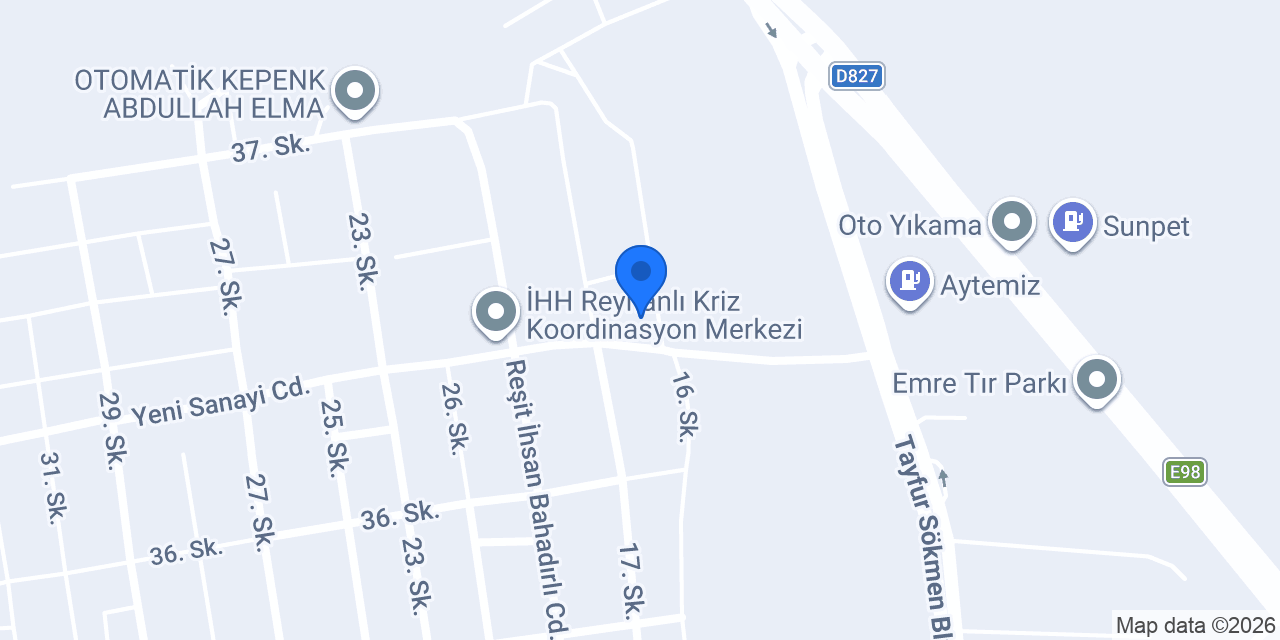 MERT CAR HATAY konumu
