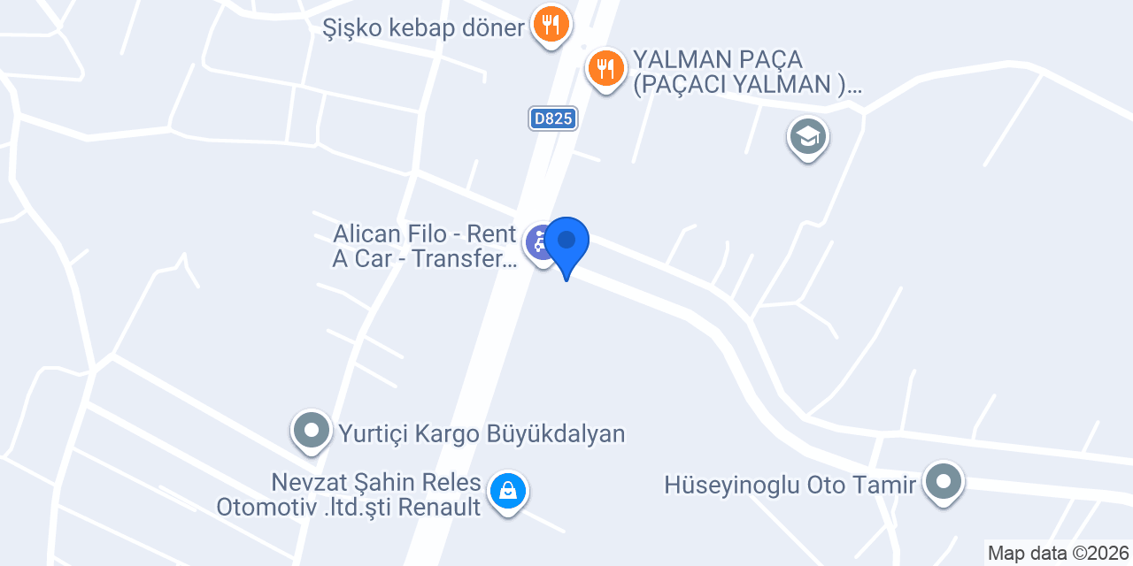 Eker Otomotiv - Yetkili Araç Satışı konumu