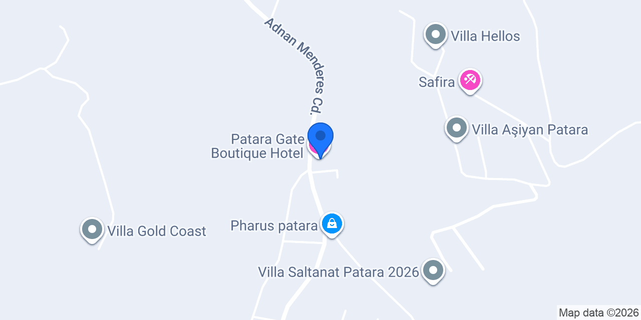 Patara Gate Boutique Hotel konumu