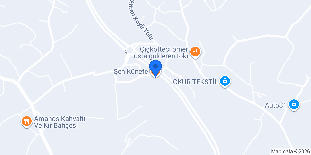 Şen Künefe konumu