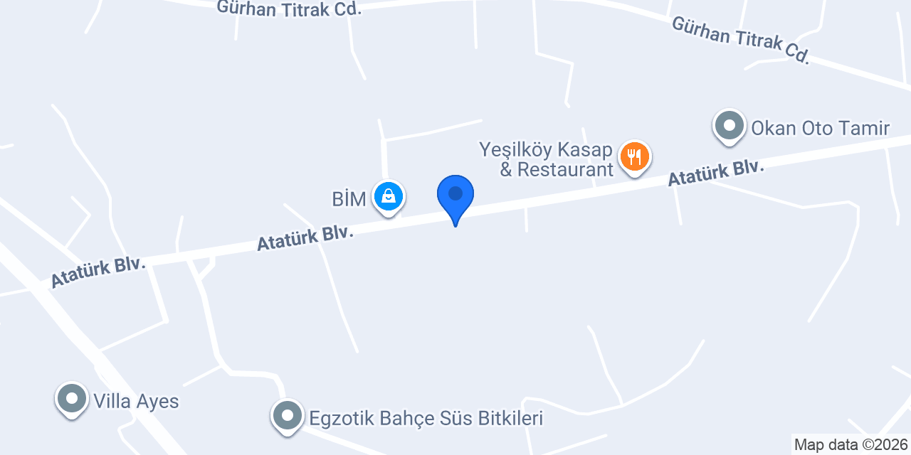 Eymen Auto servis konumu