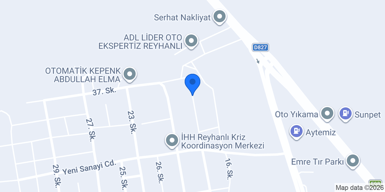 Faris ota kaporta boya konumu