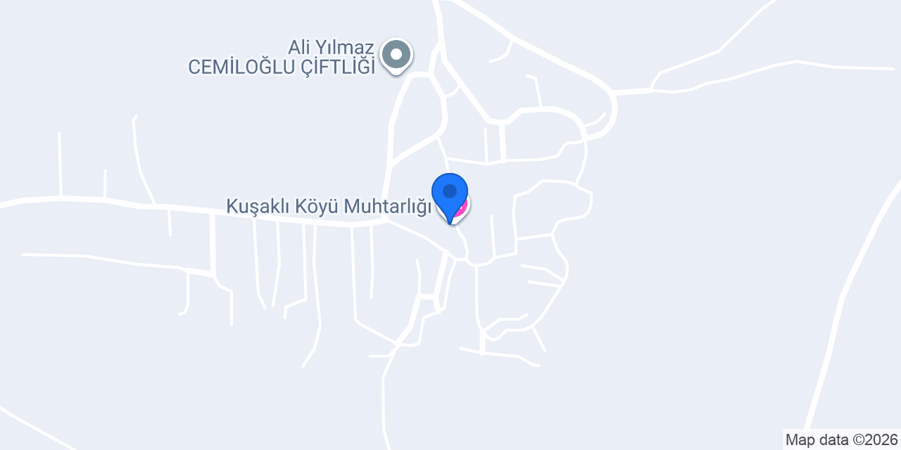 Kuşaklı Köyü Muhtarlığı konumu