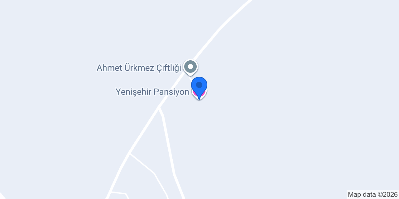Yenişehir Pansiyon konumu