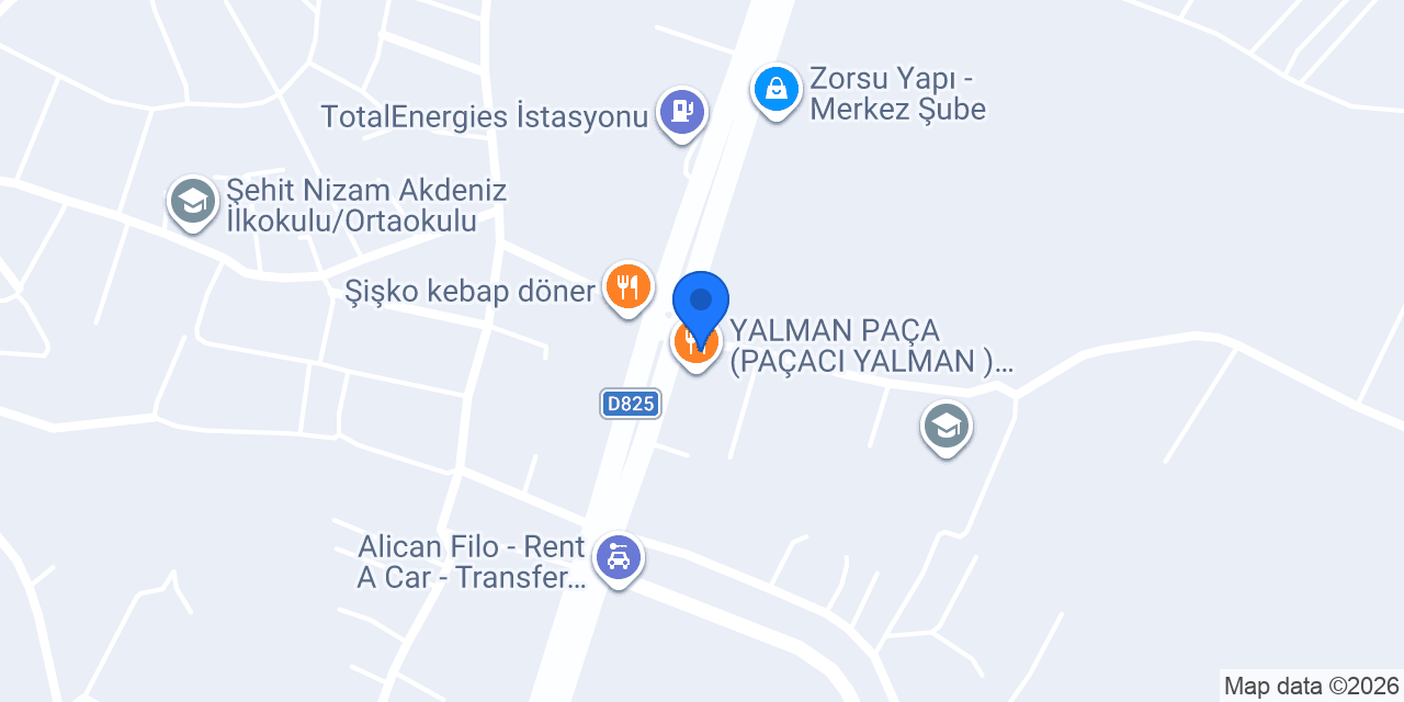Alım Kaynak atölyesi konumu