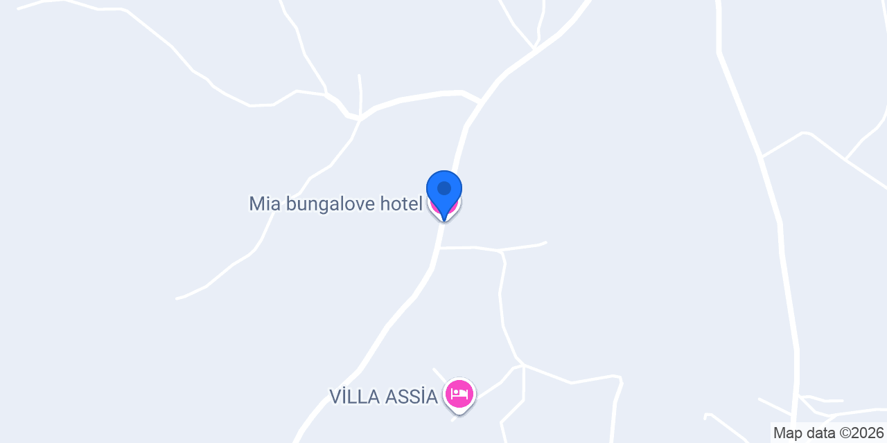 Mia bungalove hotel konumu