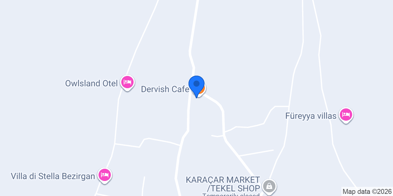 Kalkan Yayla Kamping Bezirgan konumu