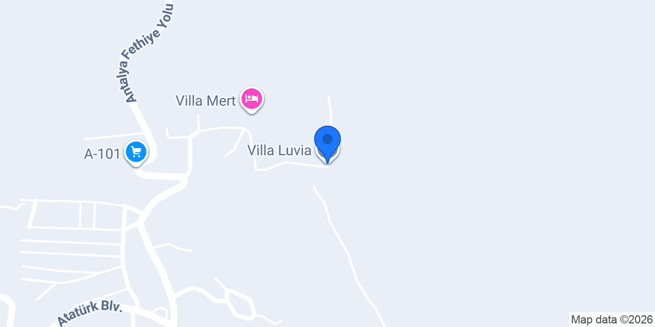 Villa Luvia konumu