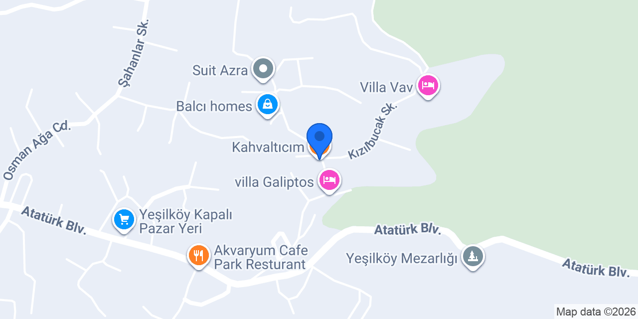 Kahvaltıcım konumu