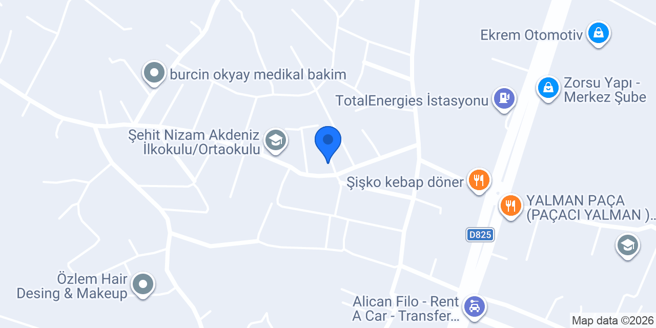 Karaali Aile Sağlığı Merkezi konumu