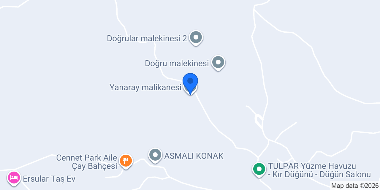 Yanaray malikanesi konumu