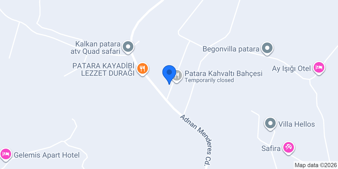 Patara Akvaryum Balığı Üretim Çiftliği konumu