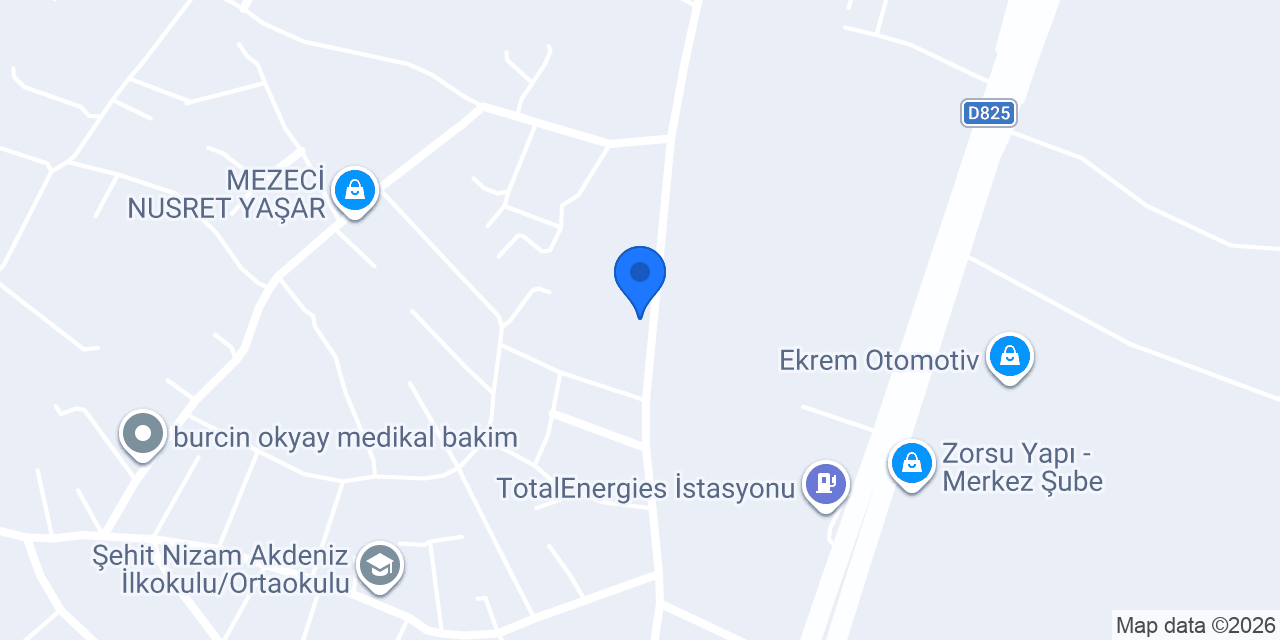Şahin kebap fırın konumu