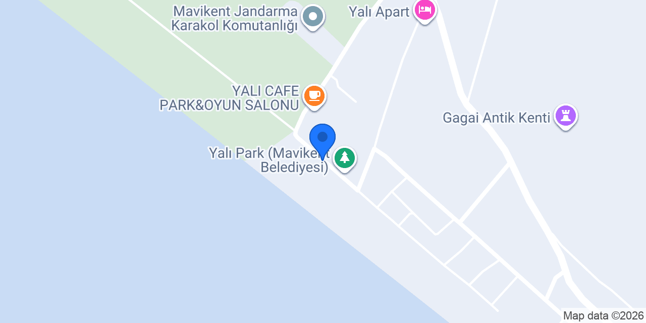 Haci Bahce konumu