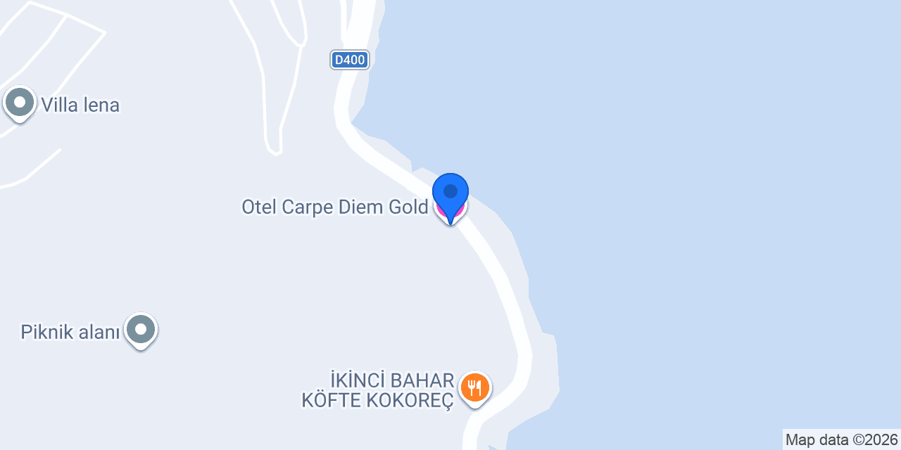 Otel Carpe Diem Gold konumu