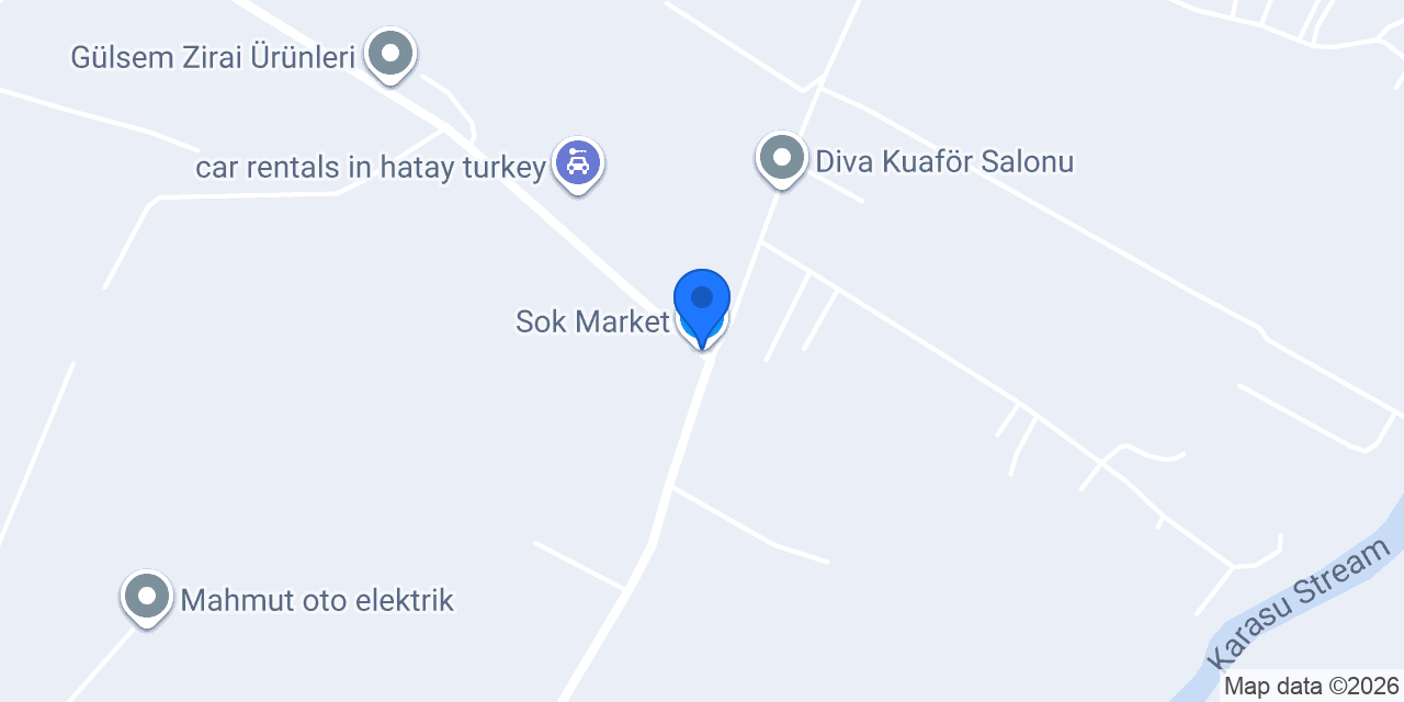Hatay Teknokent Okulları konumu