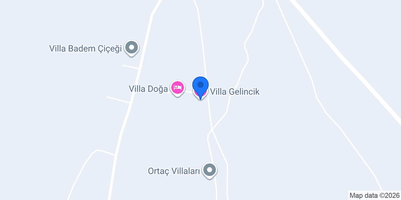 Villa Gelincik konumu