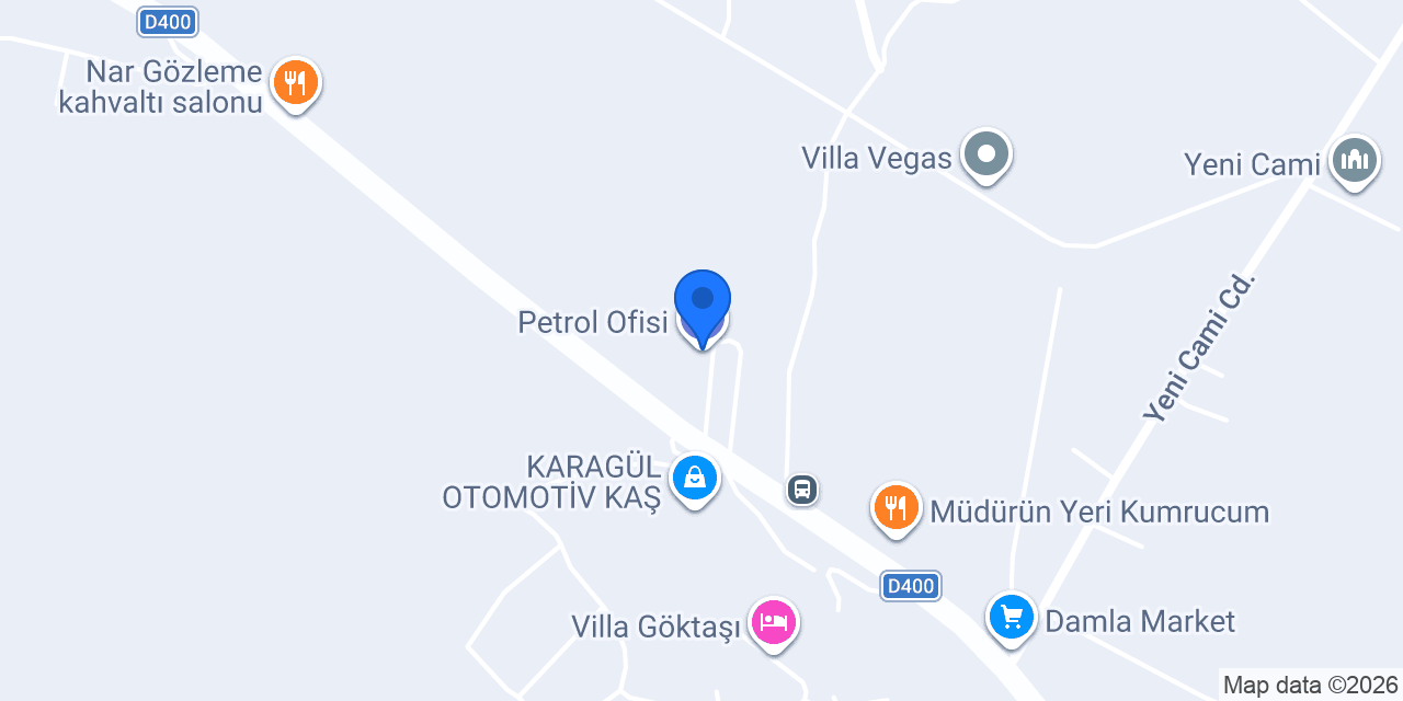 Petrol Ofisi konumu
