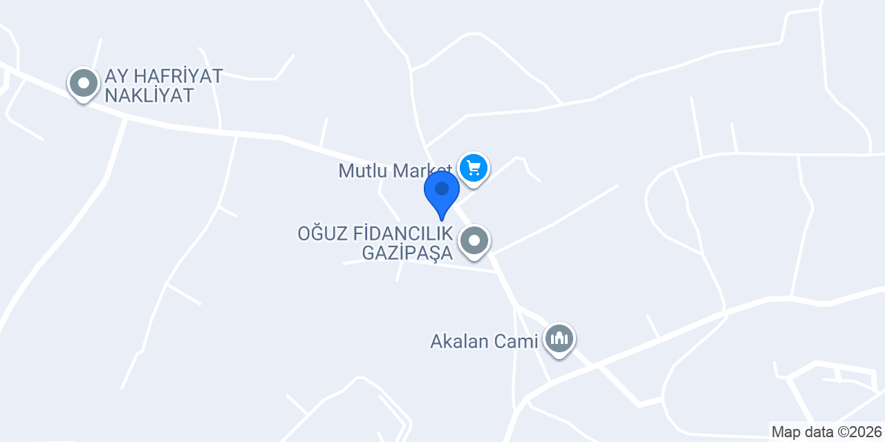 Oğuz Süper Market konumu