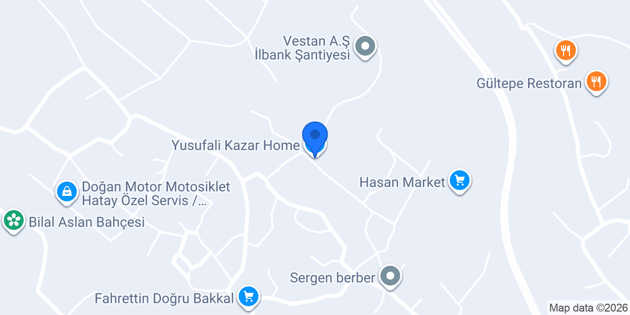 Yusufali Kazar Home konumu