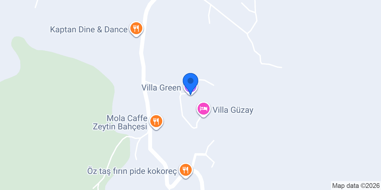 Villa Green konumu