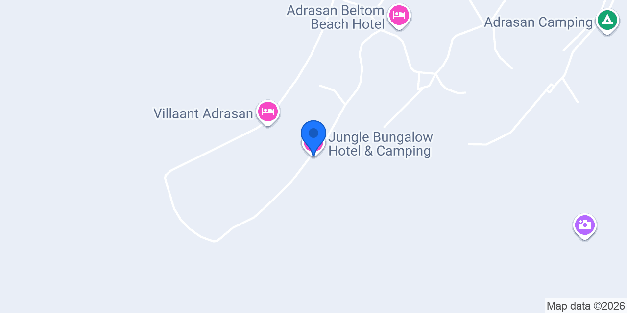 Jungle Bungalows & Camping konumu