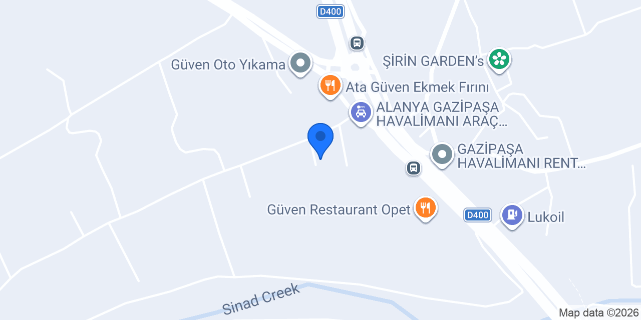 Gazipaşa transfer konumu