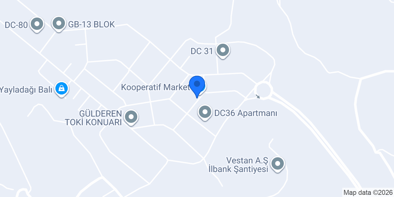 Gülderen taksi konumu