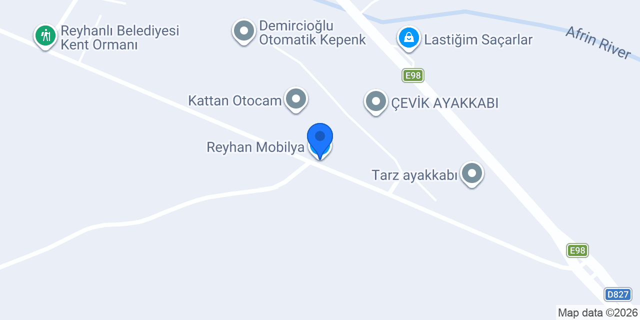 Reyhan Mobilya konumu