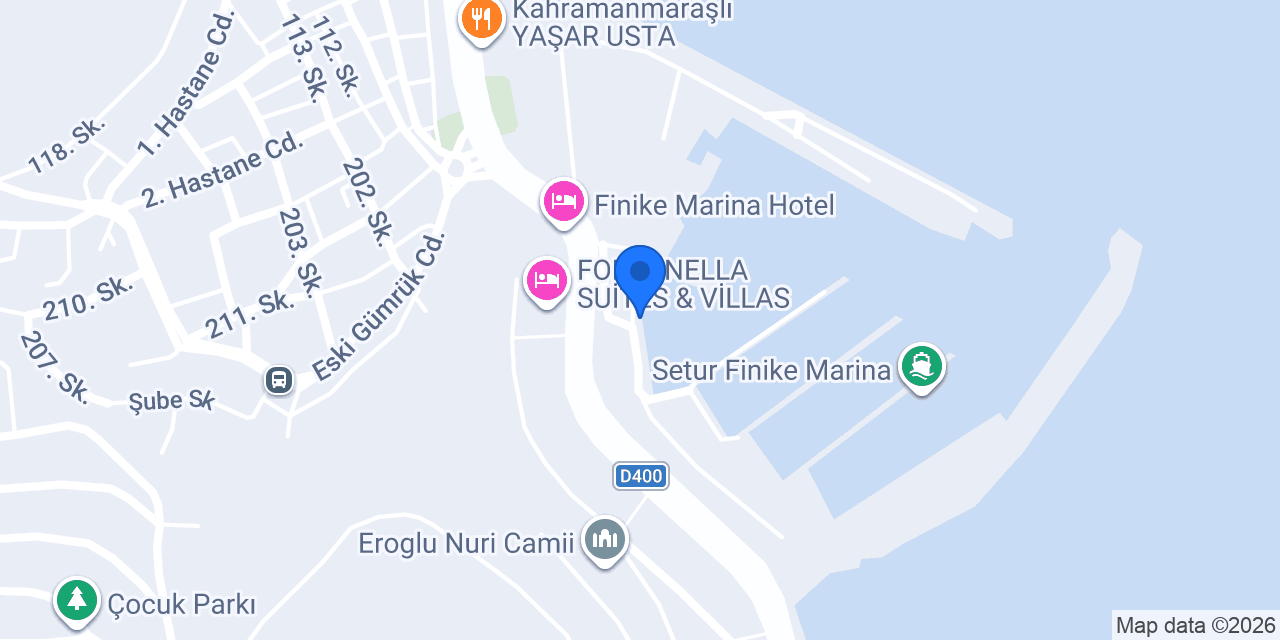 Finike Transfer - TARIK TURİZM konumu