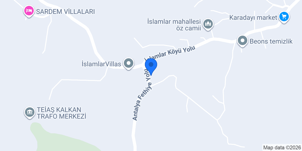 Keyf-i Bahçe Restaurant konumu