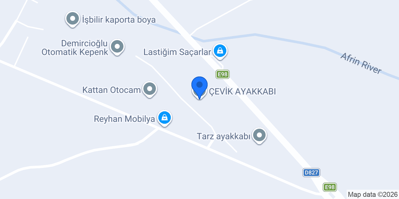 ÇEVİK AYAKKABI konumu