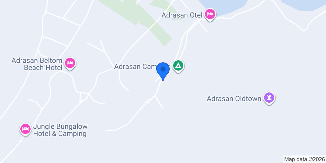 Adrasan Forest Camping konumu