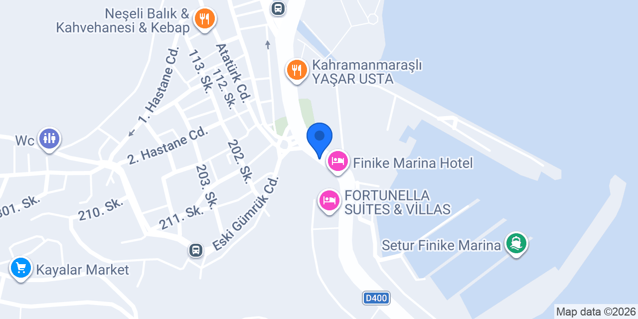 Kebapçı Ali Usta konumu