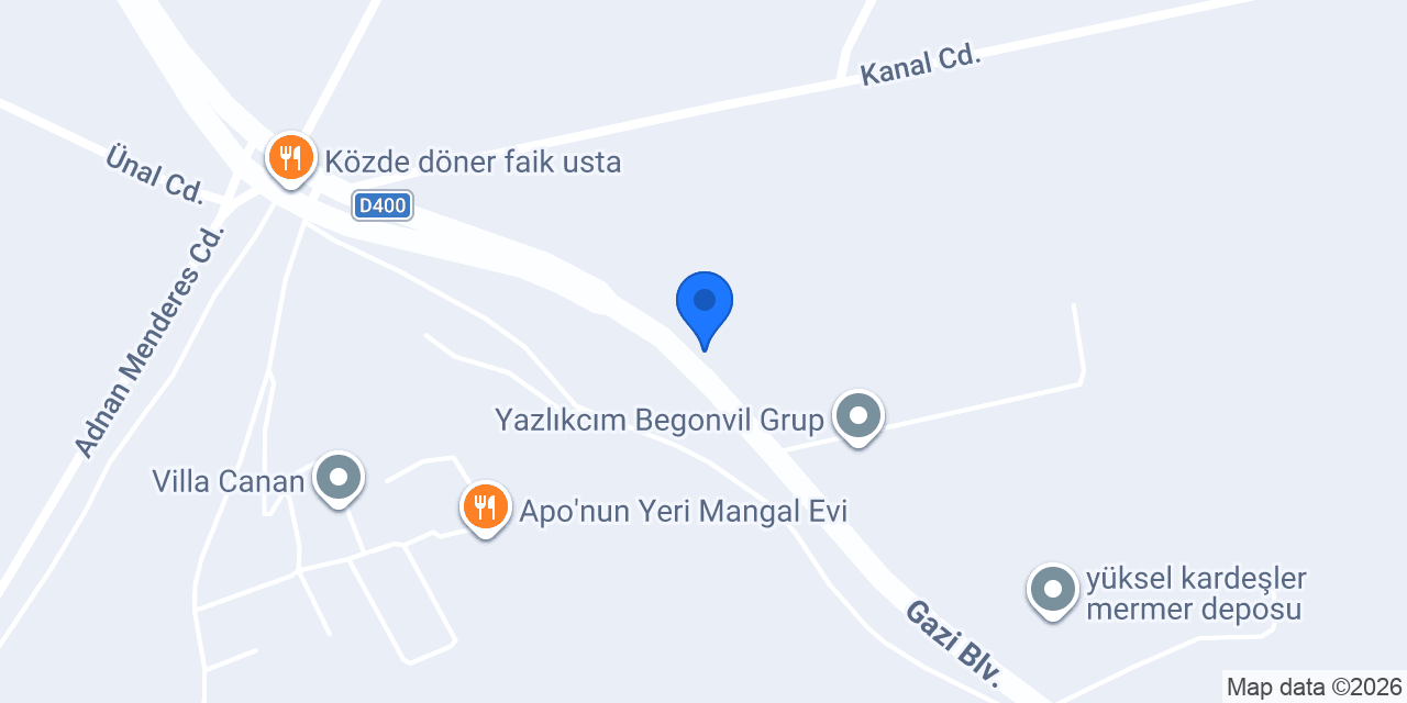Eyüpoğlu Yapı Prefabrik konumu