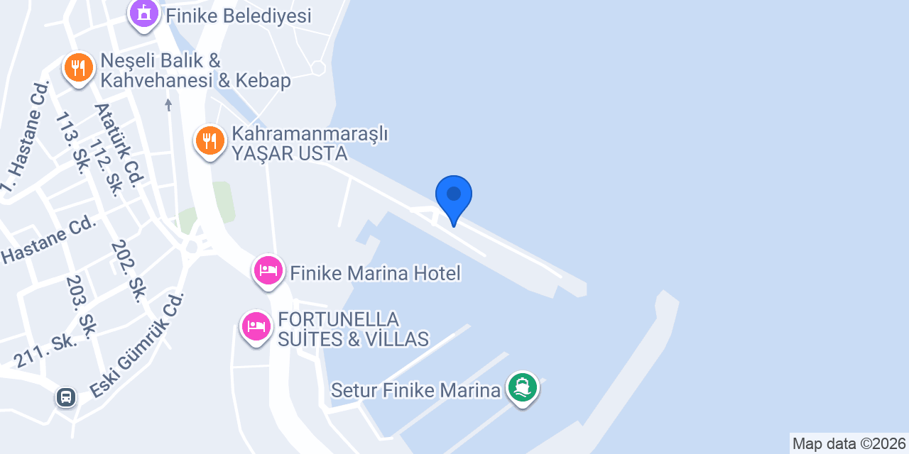 Limani Cafe konumu