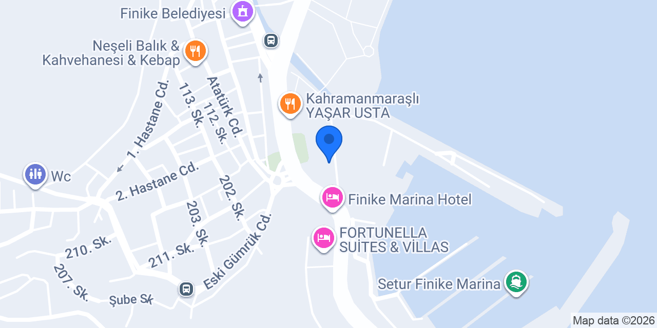BEGONVİL CAFE konumu