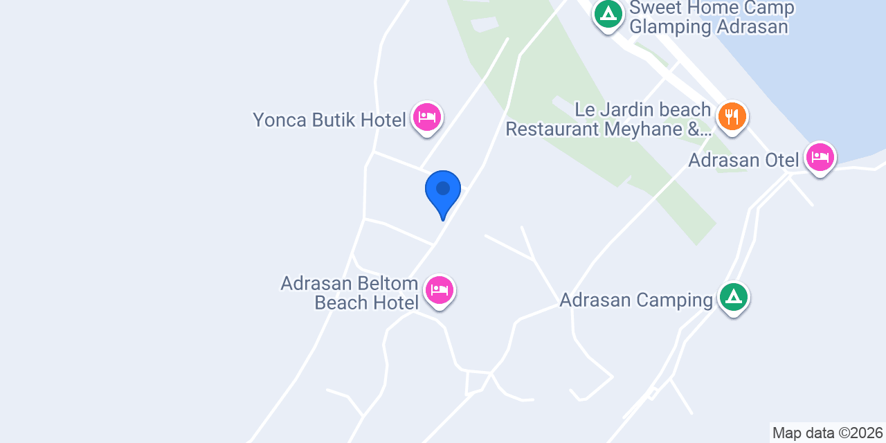 Adrasan Apart otel konumu