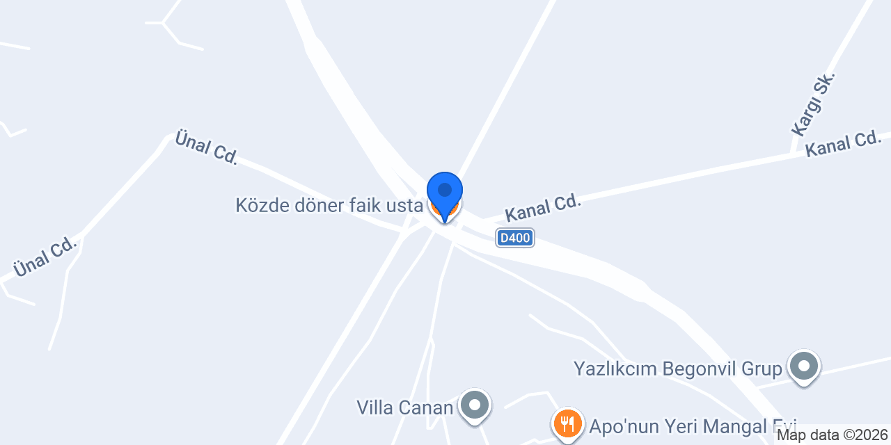 Közde döner faik usta konumu