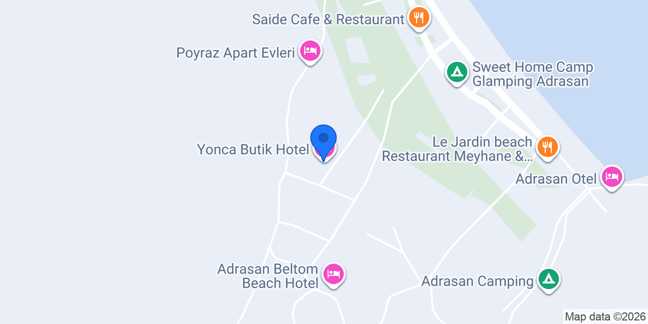 Yonca Butik Hotel konumu