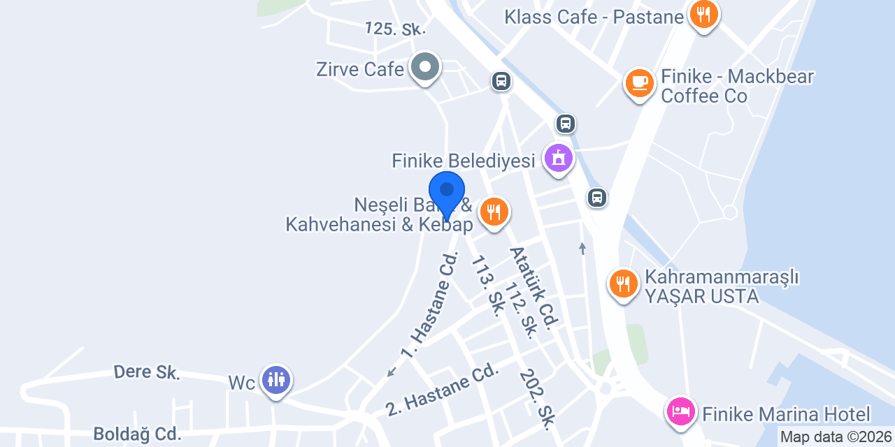Mert Sürücü Kursu konumu