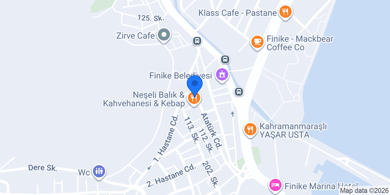 Finike Okay Emlak konumu