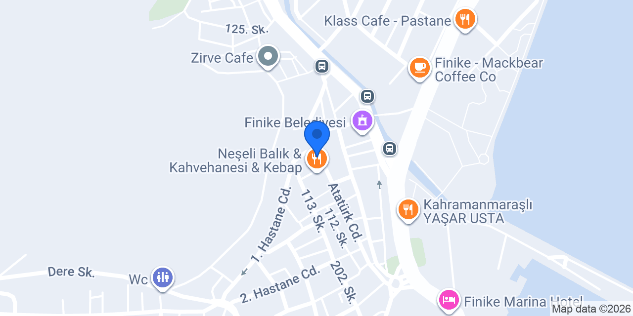 Ayyıldız GSM Finike konumu
