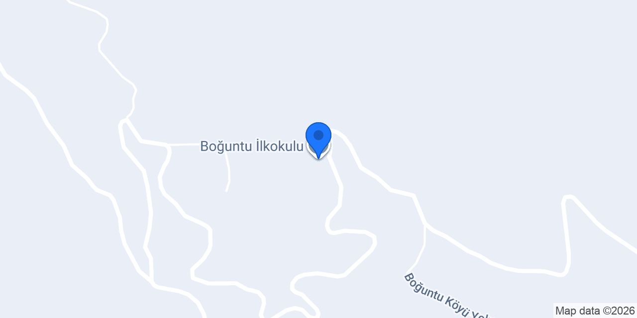 Boğuntu İlkokulu konumu