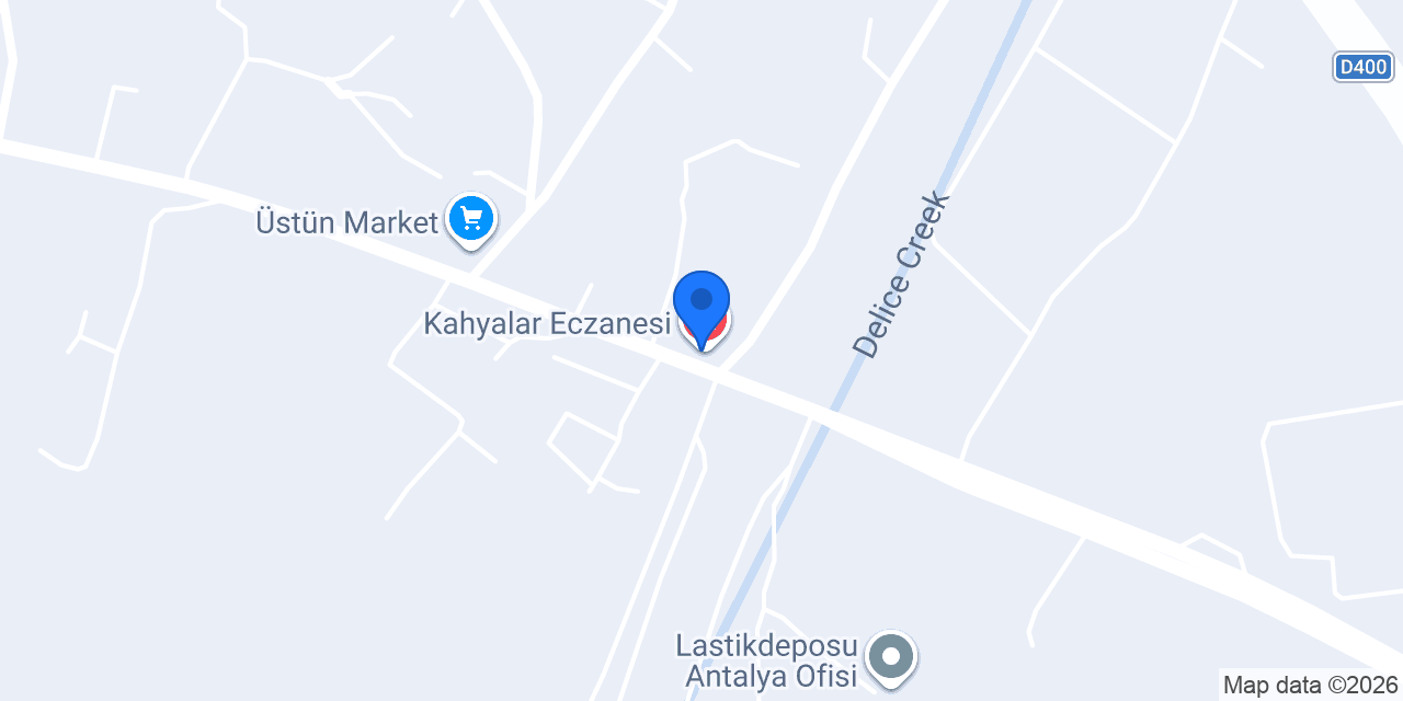 Kahyalar Eczanesi konumu