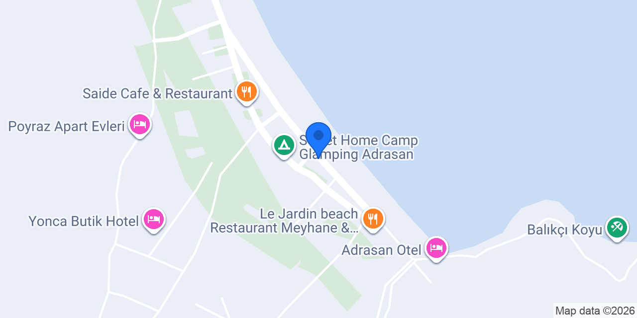 Mustafa Usta Dondurma Cafe / Kahramanmaraş Dondurmaları / Adrasan konumu