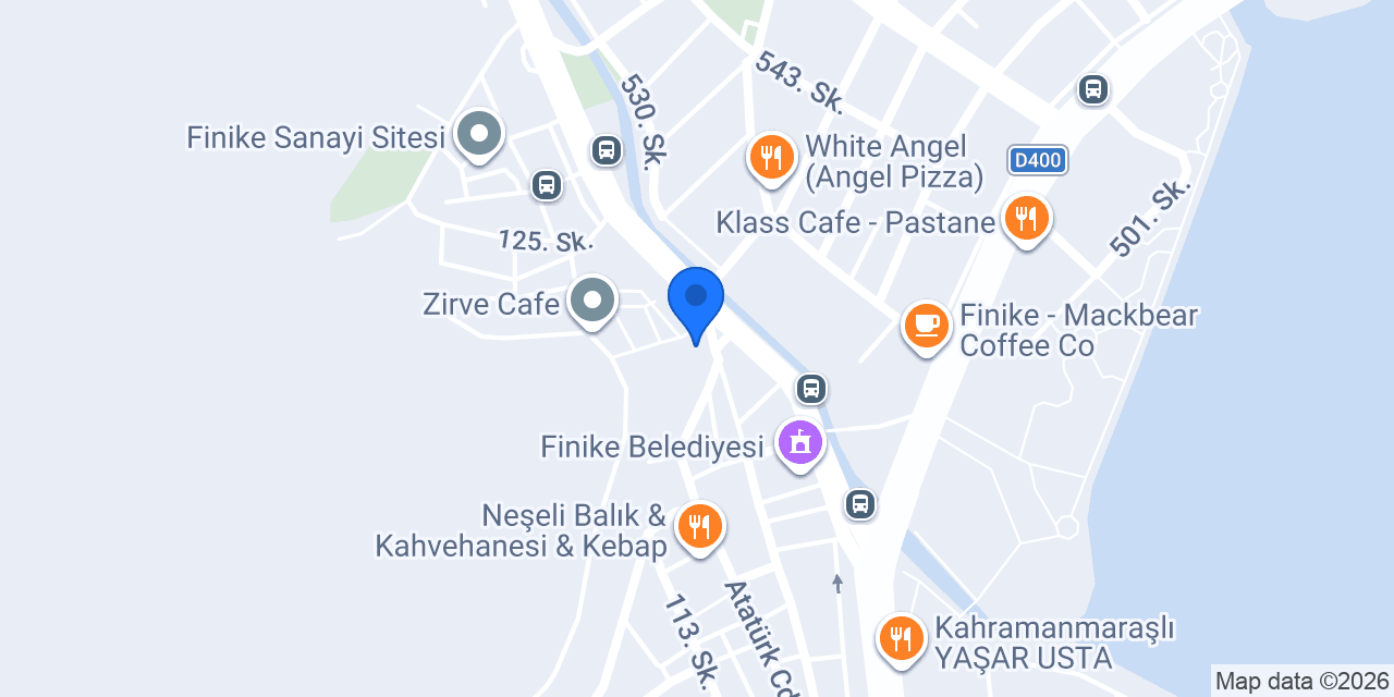 FİNİKE ÖZCAN ÇİÇEK / FİNİKE ÇİÇEK konumu