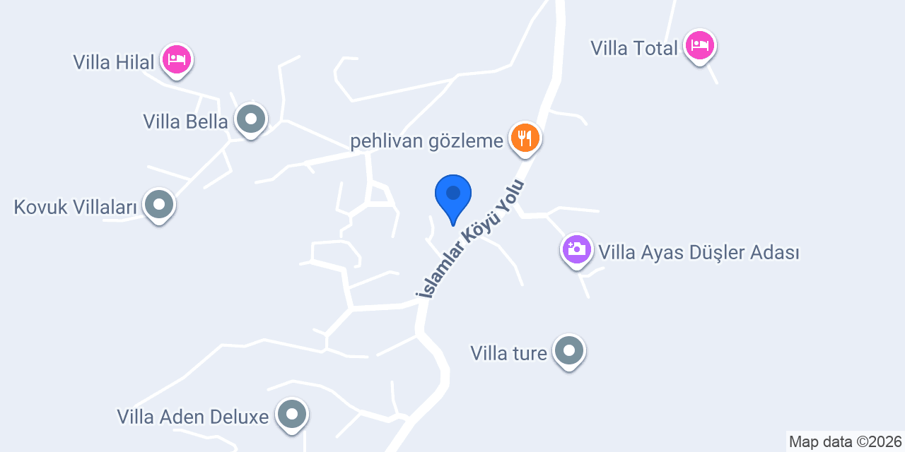 Villa turkuaz 2 konumu