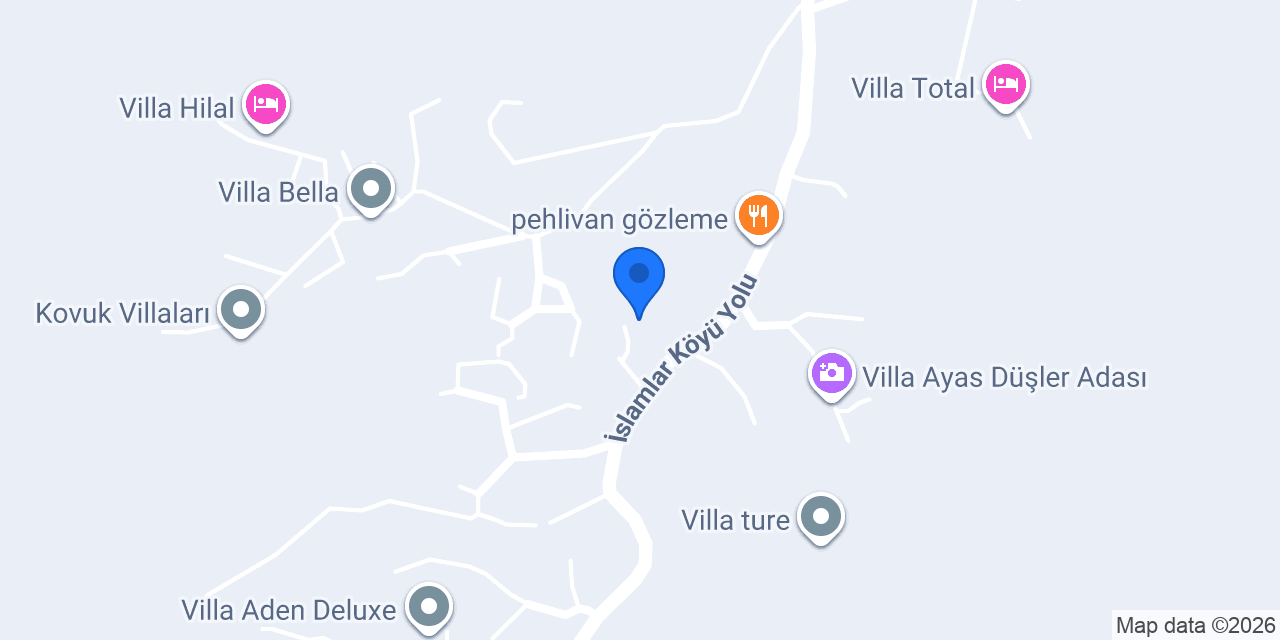 Villa Florya konumu