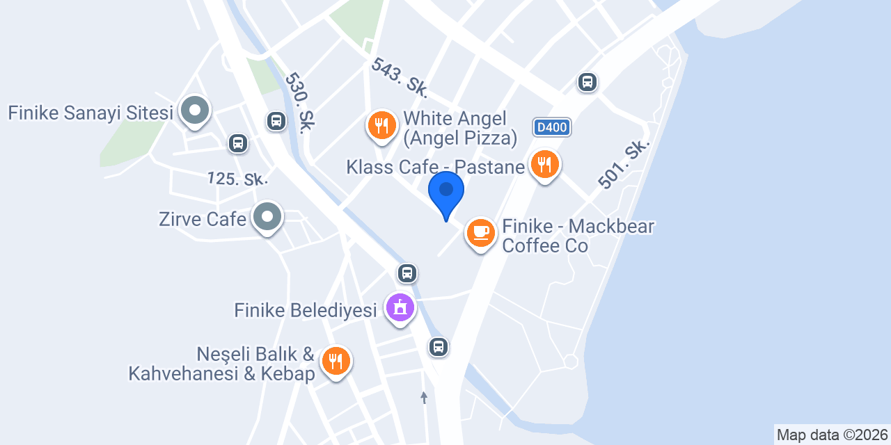 Gözde Börek Finike konumu